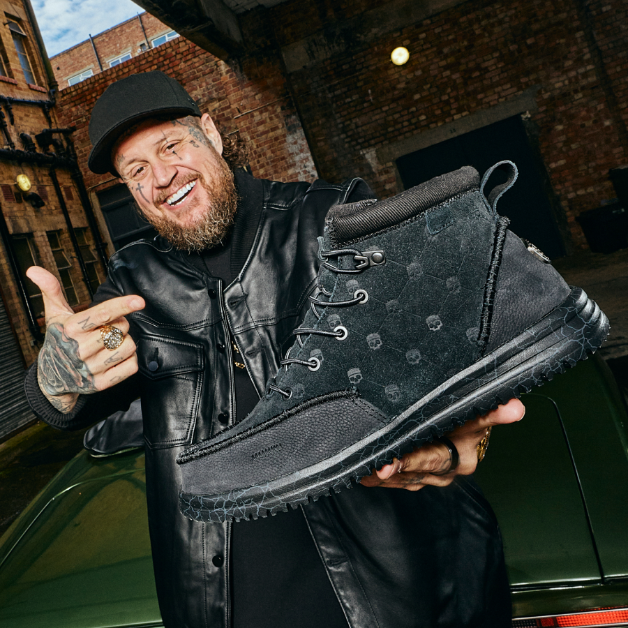 Alternative view of Jelly Roll Bradley Suede - Black/Black Oyster