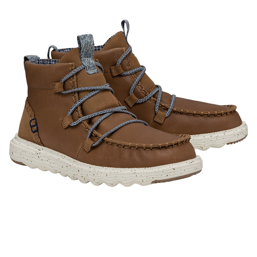 Alternative view of Reyes Boot Leather - Tobacco Brown