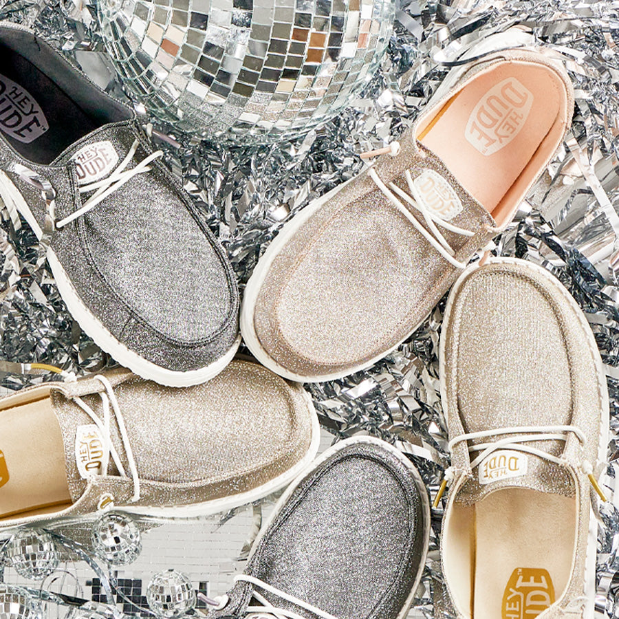 Alternative view of Wendy Metallic Sparkle - Charcoal