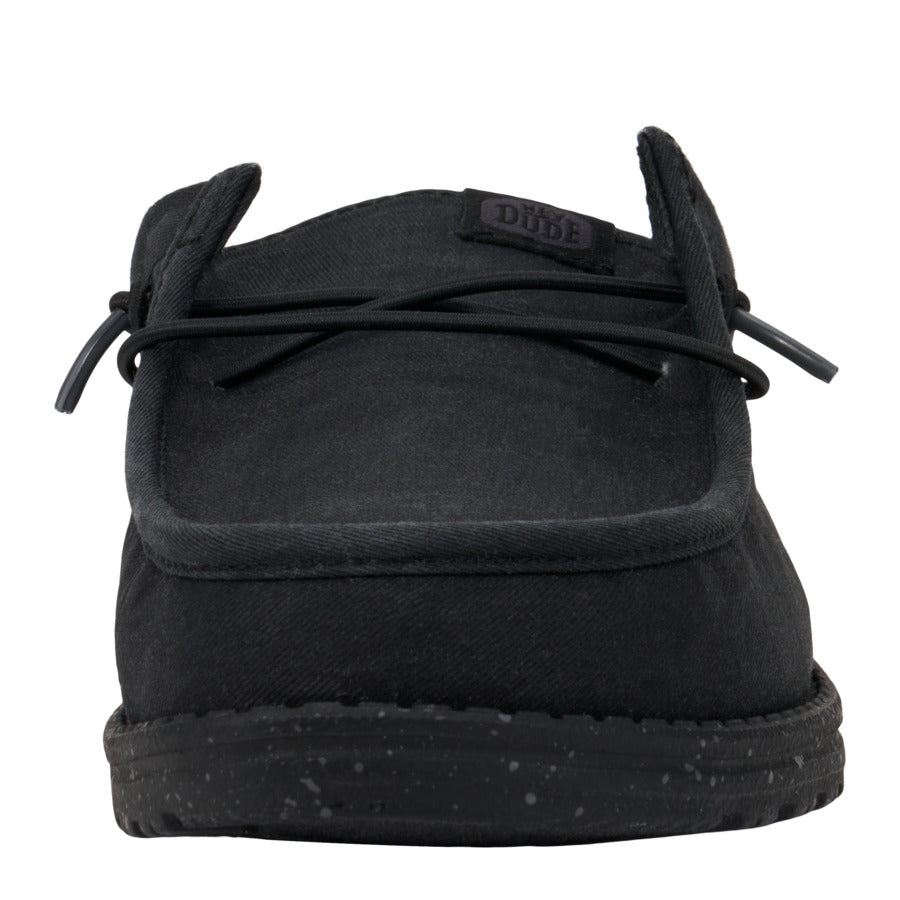 Alternative view of Wally Slip Stretch Canvas - Black/Black