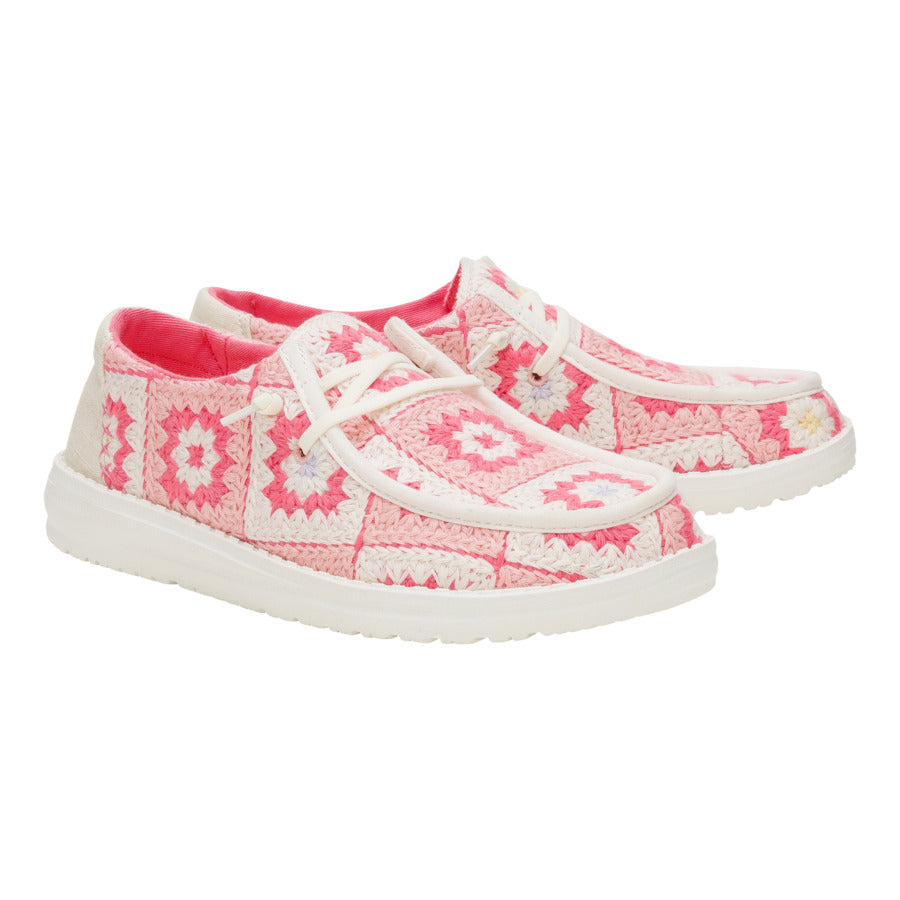 Alternative view of Wendy Cottage Crochet - Coral/Ballerina Pink