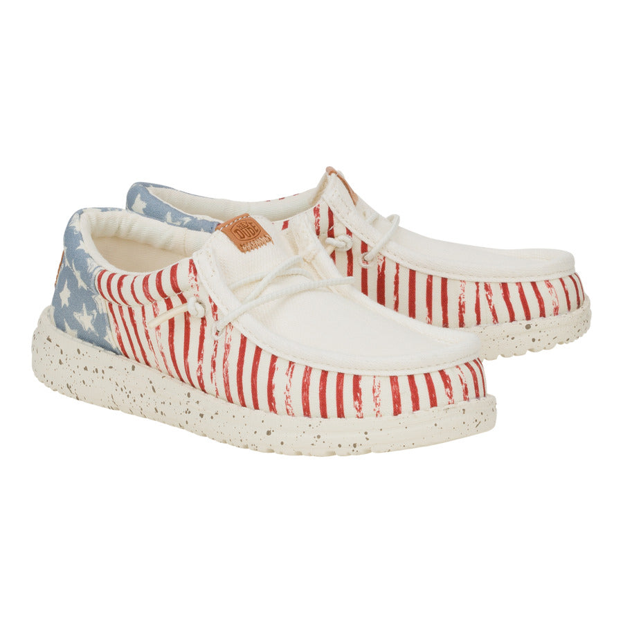 Alternative view of Wally Funk Youth Americana Stars - American Flag