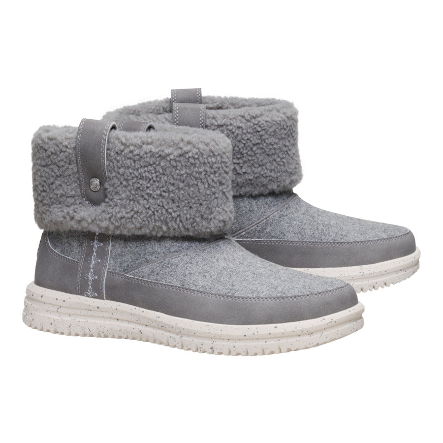 Alternative view of Camden Cuff Wool Cozy - Grey