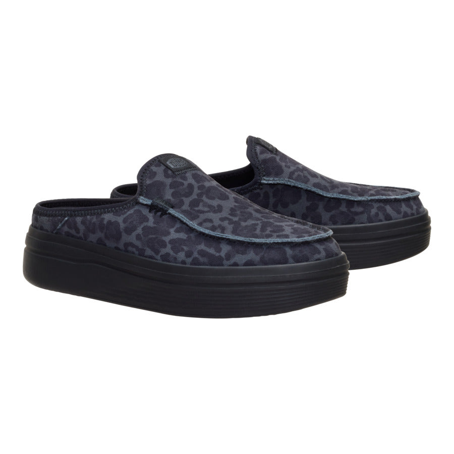 Alternative view of Austin Lift Suede Animal - Black Leopard