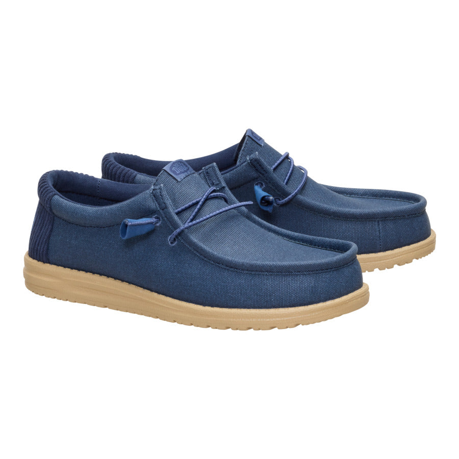 Alternative view of Wally Waxed Casual - Navy