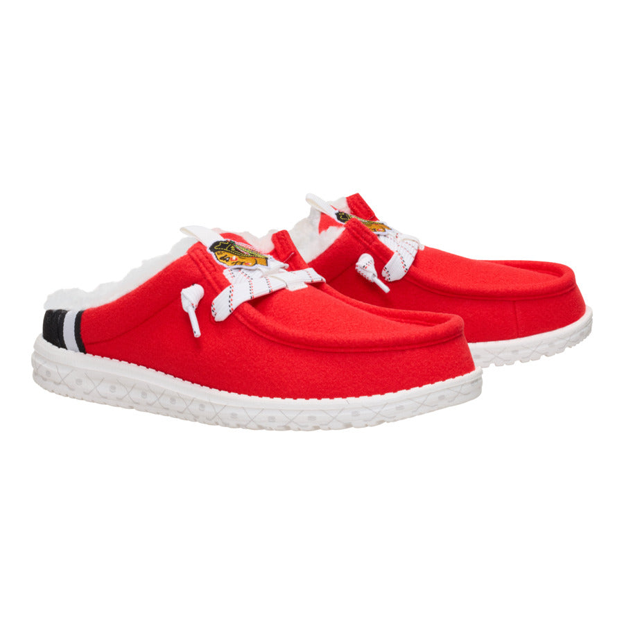 NHL Chicago Blackhawks Wally Slip - Varsity Red/Black