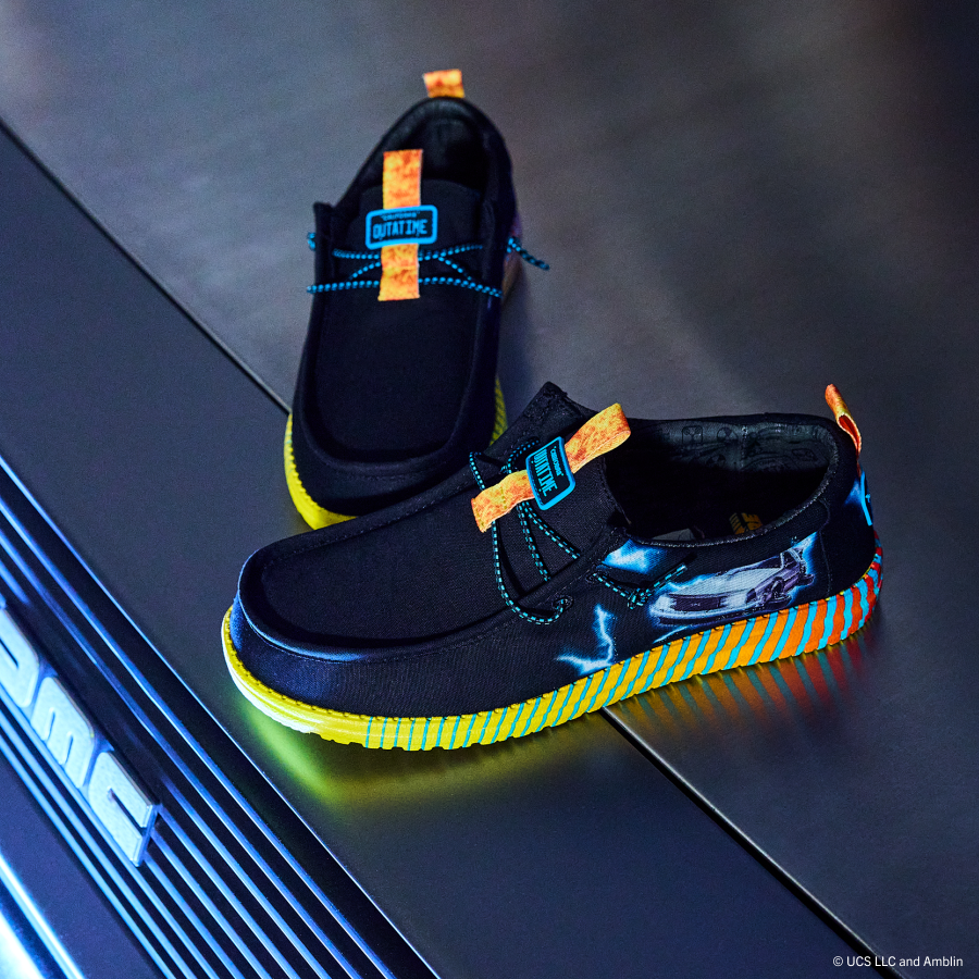 Alternative view of Wally Back To The Future Time Machine - Black/Multi