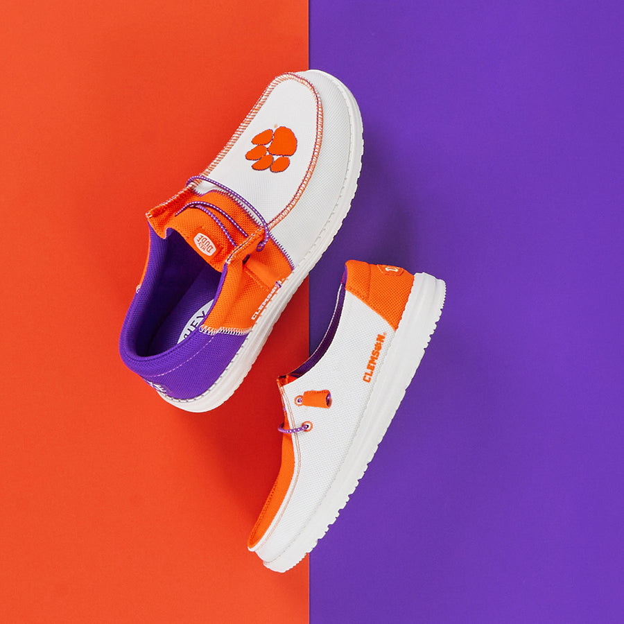 Alternative view of Men's Wally Tri Clemson - Clemson Orange/Purple